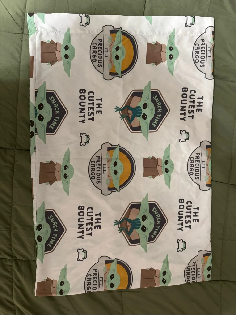 Star Wars The Mandalorian The Child 2 Piece Twin Size Bed Set-Baby Yoda